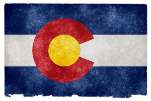 A Colorado flag